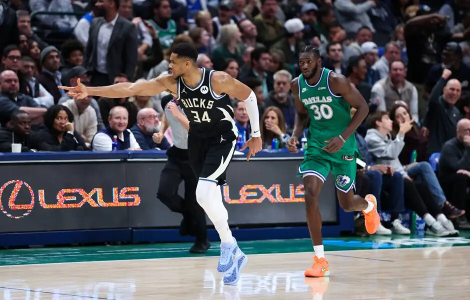 Giannis Antetokounmpo had words for Jason Kidd after hitting 3-pointer against Mavericks Milwaukee Bucks, Giannis Antetokounmpo
