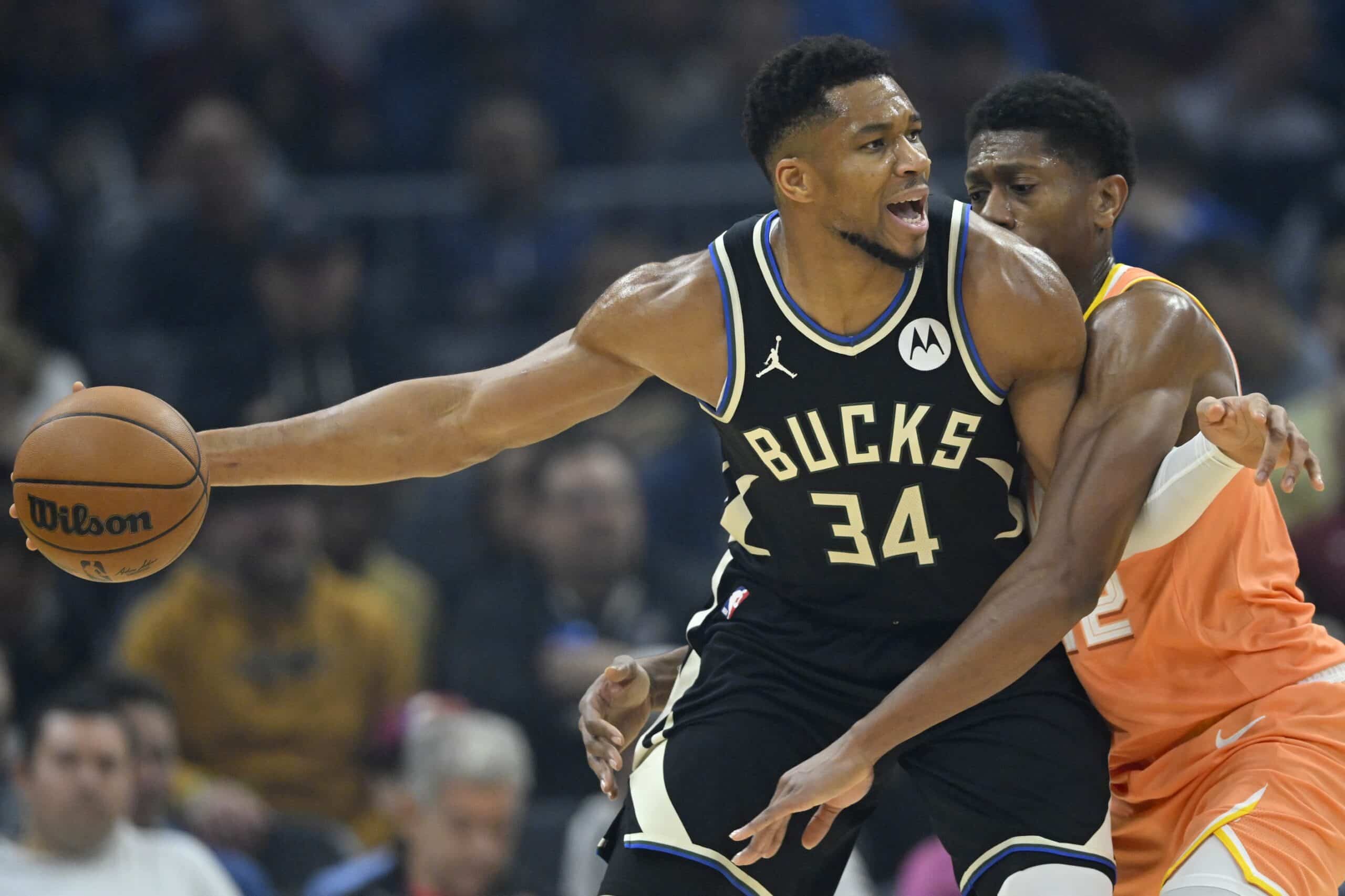 Bucks' Bobby Portis reacts to 'disheartening' Giannis Antetokounmpo injury news after Cavs game 1 Giannis Antetokounmpo, Milwaukee Bucks, Cleveland Cavaliers