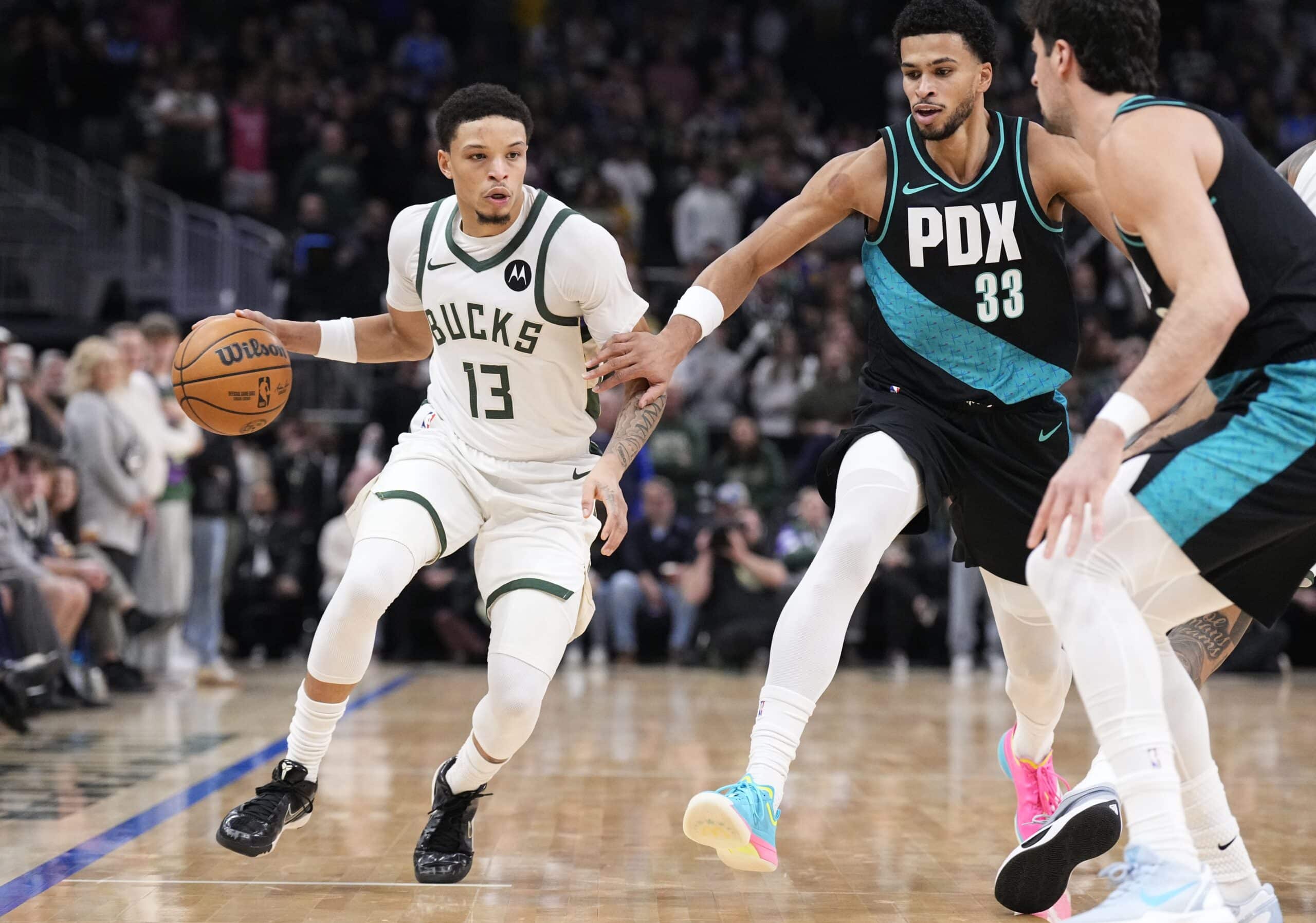 Bucks welcome Damian Lillard back with heartfelt message before Blazers game 2 Milwaukee Bucks, Ryan Rollins, Portland Trail Blazers