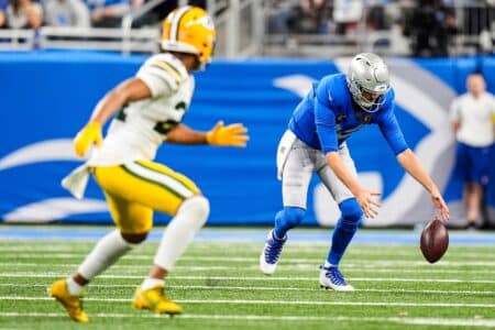 Jared Goff, Detroit Lions, Green Bay Packers
