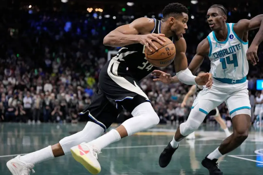 Will Giannis Match Kareem and Win His Third MVP? 1 bucks giannis antetokounmpo hornets