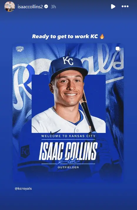 Isaac Collins sends immediate message to new team after Brewers trade 1 Isaac Collins