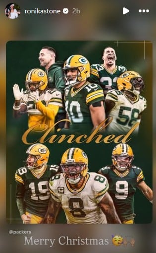 Jordan Love’s wife Ronika reacts to major Packers development before Week 17 Ravens visit 1 Jordan Love, Green Bay Packers, Ronika Stone Love