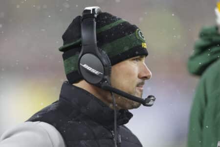 Bill Simmons’ striking assessment of Packers’ Matt LaFleur is blowing up online Jan 22, 2022; Green Bay, Wisconsin, USA; Green Bay Packers head coach Matt LaFleur looks on from the sidelines in the second half against the San Francisco 49ers during a NFC Divisional playoff football game at Lambeau Field. Mandatory Credit: Jeff Hanisch-Imagn Images