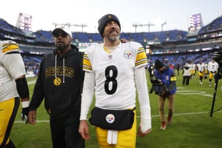 “Well, I’m not the oldest guy in the league”:Aaron Rodgers on Philip Rivers coming out of retirement Aaron Rodgers, Pittsburgh Steelers, Mike Tomlin, Baltimore Ravens