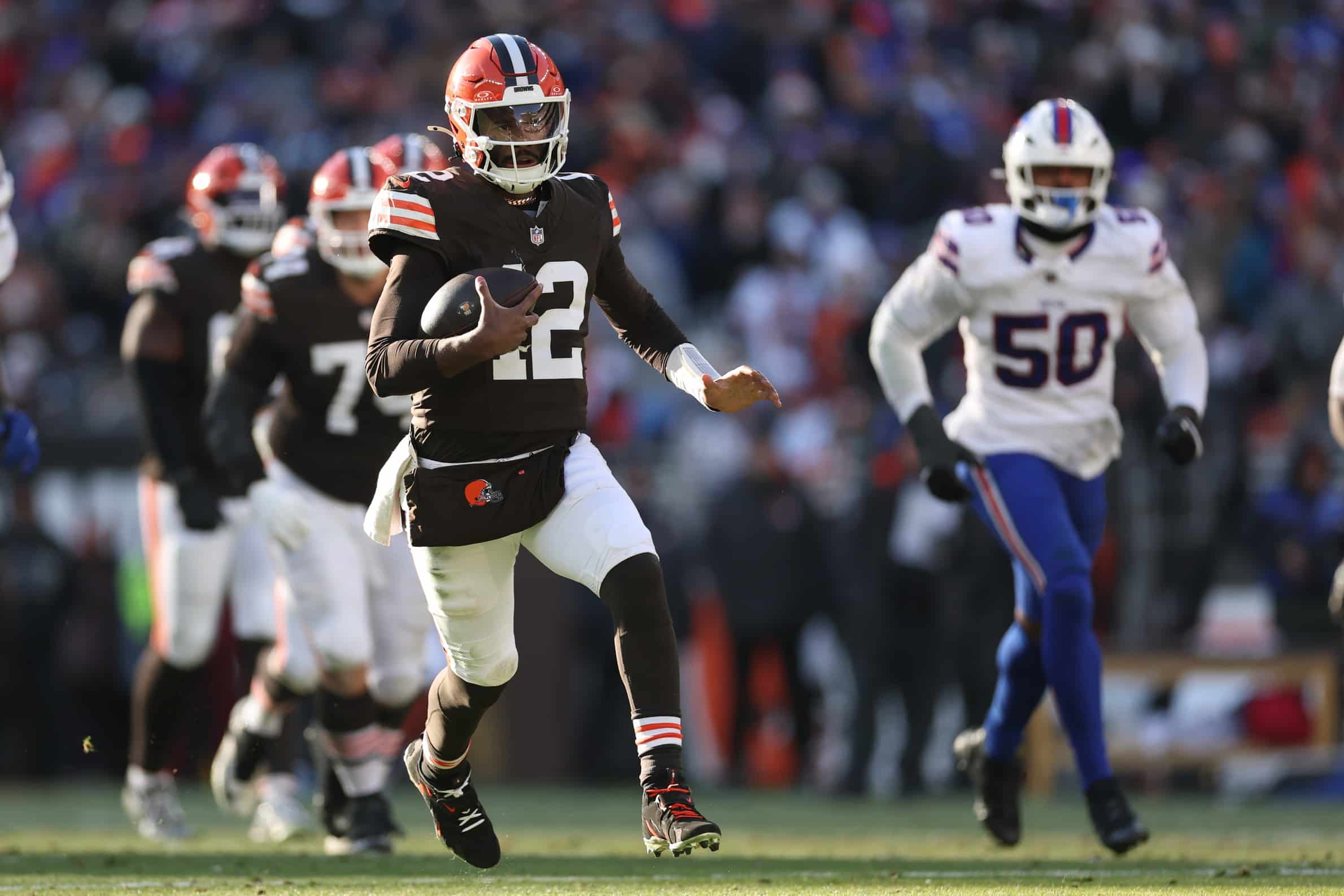 3 NFL Teams Who Need A Complete Overhaul In 2026 (Full Report) 2 Dec 21, 2025; Cleveland, Ohio, USA; Cleveland Browns quarterback Shedeur Sanders (12) carries the ball against the Buffalo Bills during the second half at Huntington Bank Field. Mandatory Credit: Scott Galvin-Imagn Images