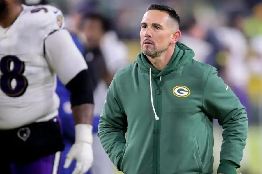 Packers could pounce on potential Dallas Cowboys cap casualty Green Bay Packers head coach Matt Lafleur runs off of the field after a game against the Baltimore Ravens on Saturday, December 27, 2025, at Lambeau Field in Green Bay, Wis. The Ravens won the game, 41-24. Tork Mason/USA TODAY NETWORK-Wisconsin