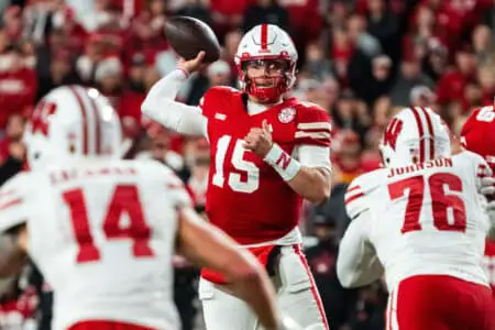 Breaking: Badgers Fans See Dylan Raiola Transfer To Another Big Ten Rival (Report) USATSI 24835817