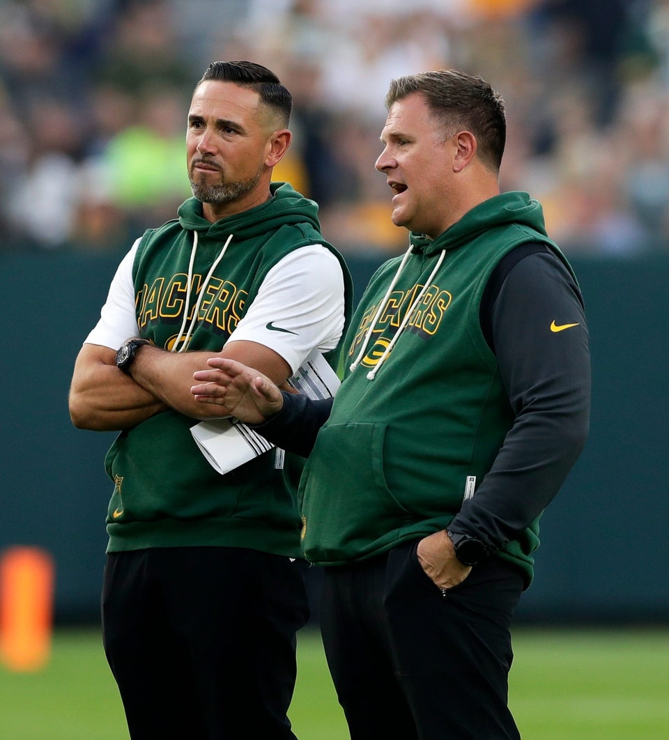 Green Bay Packers: "all signs" point to contract extensions for Matt LaFleur and Brian Gutekunst 1 Green Bay Packers, Matt LaFleur, Brian Gutekunst