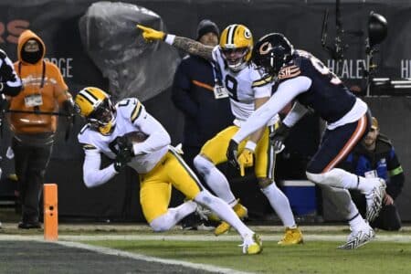 Green Bay Packers: rookie WR Matthew Golden receives high praise from PFF for performance in loss to Bears Green Bay Packers, Matthew Golden
