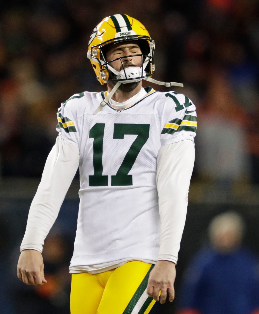 Green Bay Packers sign kicker to reserve/futures contract amid Brandon McManus meltdown in 31-27 loss 1 Green Bay Packers, Brandon McManus, Lucas Havrisik