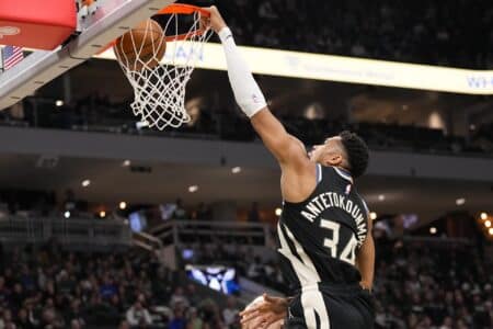 Jan 23, 2026; Milwaukee, Wisconsin, USA; Milwaukee Bucks forward Giannis Antetokounmpo trade rumors are swirling, Bucks injury report