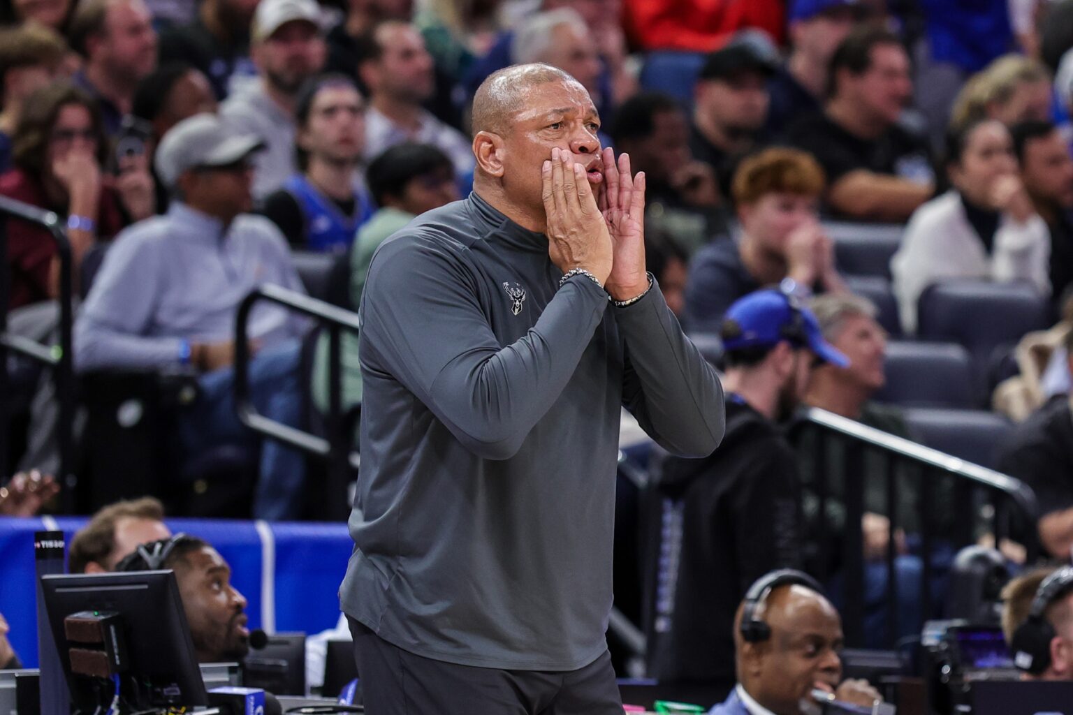 Prayers pour in after Bucks’ Doc Rivers announcement before Thunder game Milwaukee Bucks head coach Doc Rivers during the second half against the Orlando Magic at