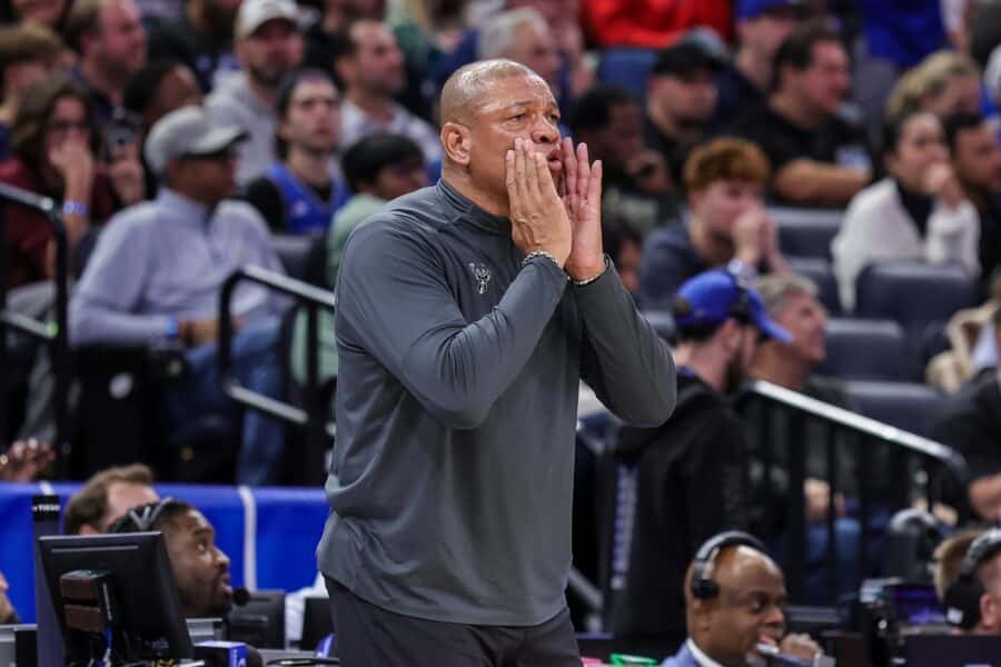 Doc Rivers Makes Bold Statement About Cam Thomas, Compares New 6th Man to NBA Legends Milwaukee Bucks head coach Doc Rivers during the second half against the Orlando Magic at
