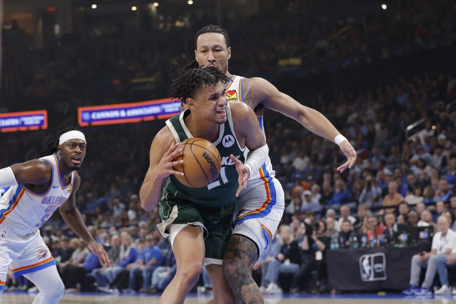 Bucks’ Ousmane Dieng sends strong message after first game against former team since trade Ousmane Dieng, Milwaukee Bucks, Oklahoma City Thunder