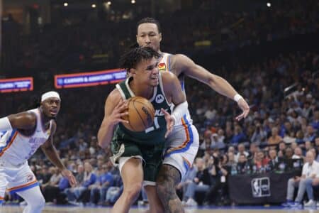 Bucks’ Ousmane Dieng sends strong message after first game against former team since trade Ousmane Dieng, Milwaukee Bucks, Oklahoma City Thunder